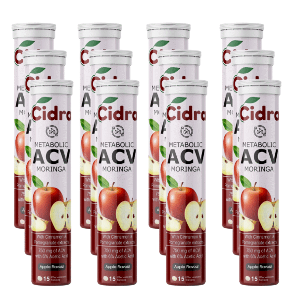 Cidra Metabolic ACV Moringa (pack of 12)